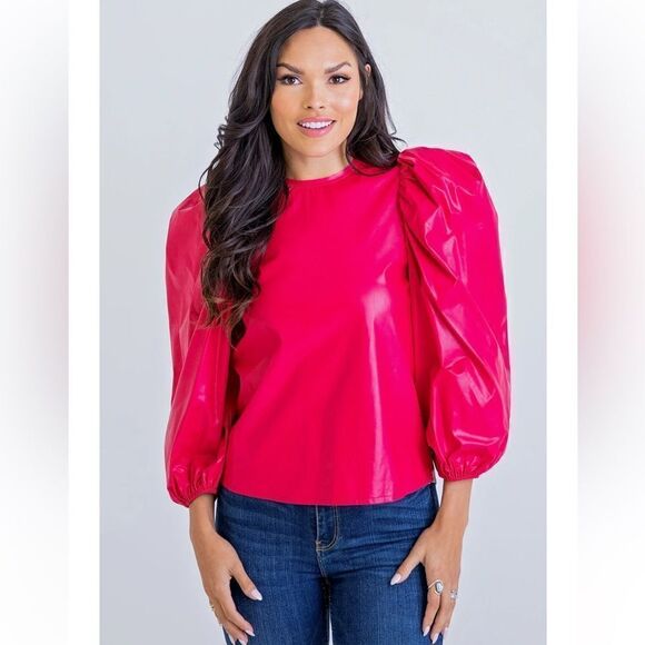 Karlie Cranberry Top ✨ - Picture 1 of 10